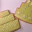 green cake cookies